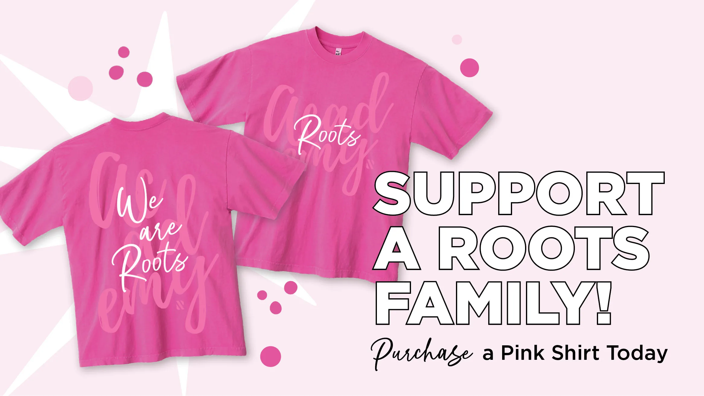 Support a ROOTS Family This OctoberGraphic