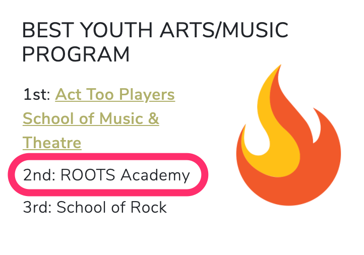 ROOTS is a 2021 Sizzle Award Winner!Graphic