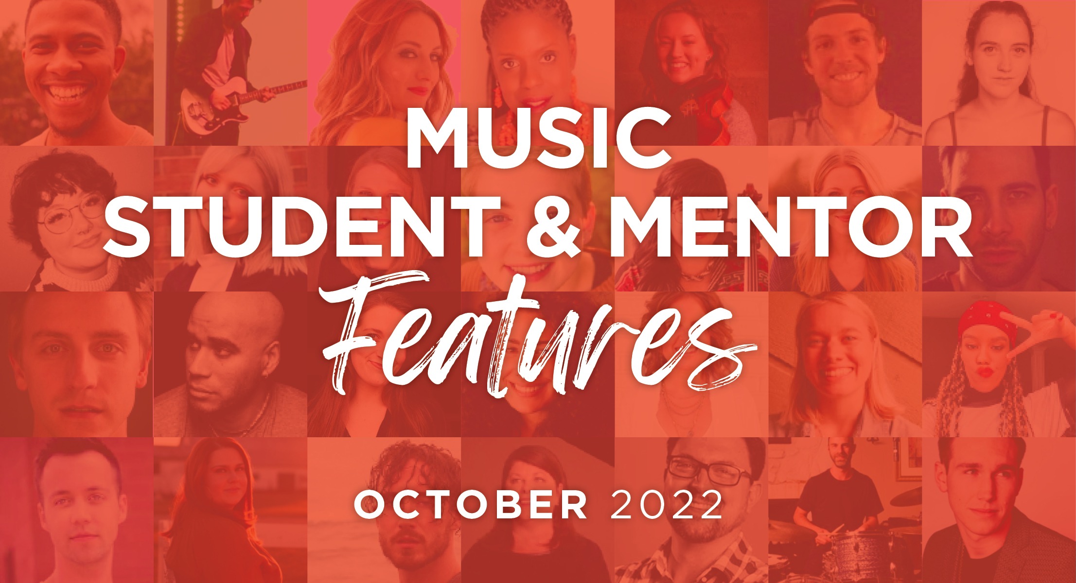October 2022 Student & Mentor FeaturesGraphic
