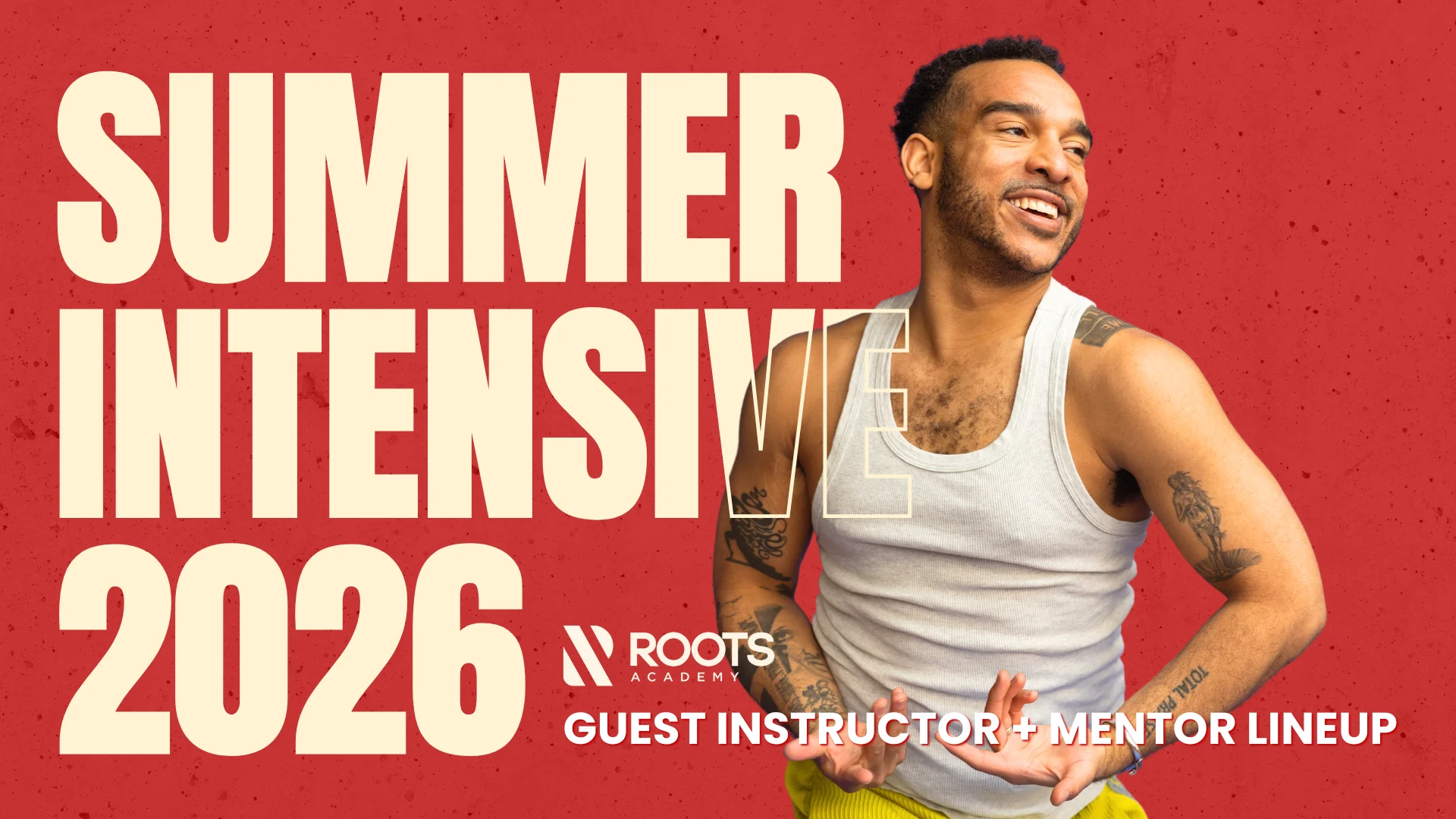 2026 Summer Dance Intensive InstructorsGraphic