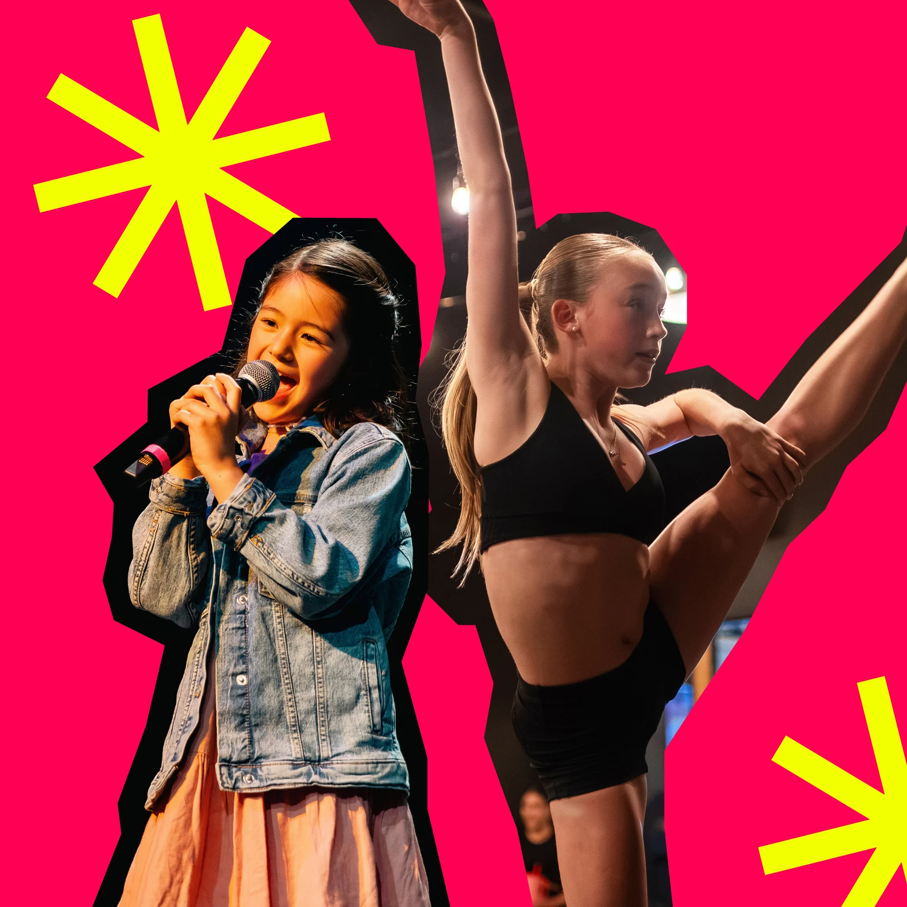 Try a Free Dance Class or Music LessonGraphic